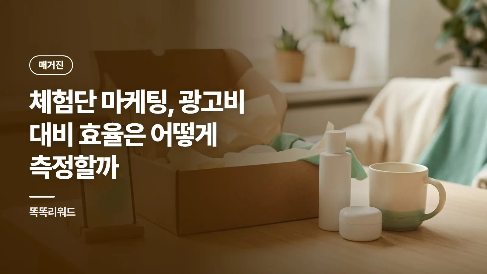 체험단 마케팅, 광고비 대비 효율은 어떻게 측정할까